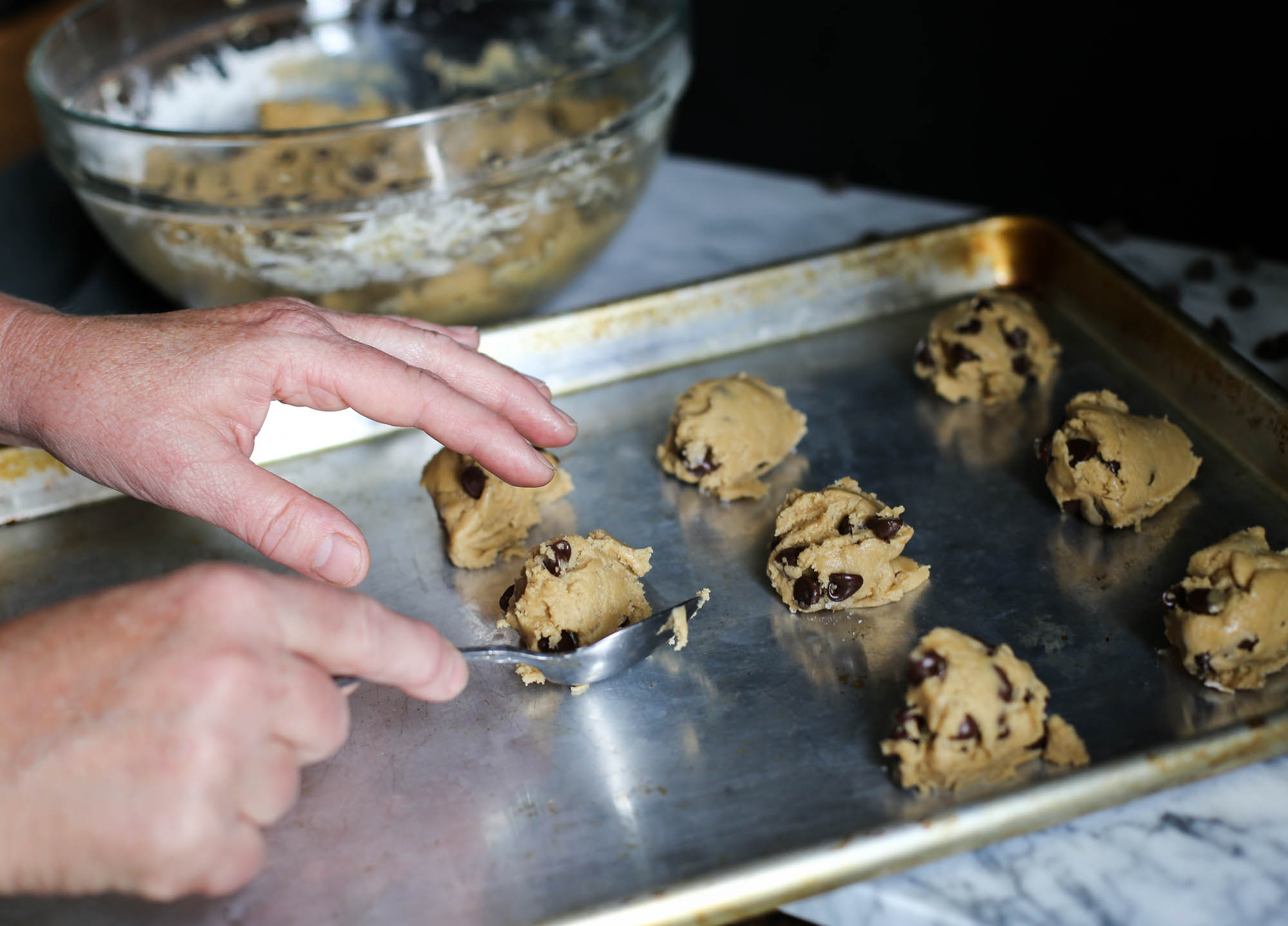 The Best Chocolate Chip Cookies by The District Table