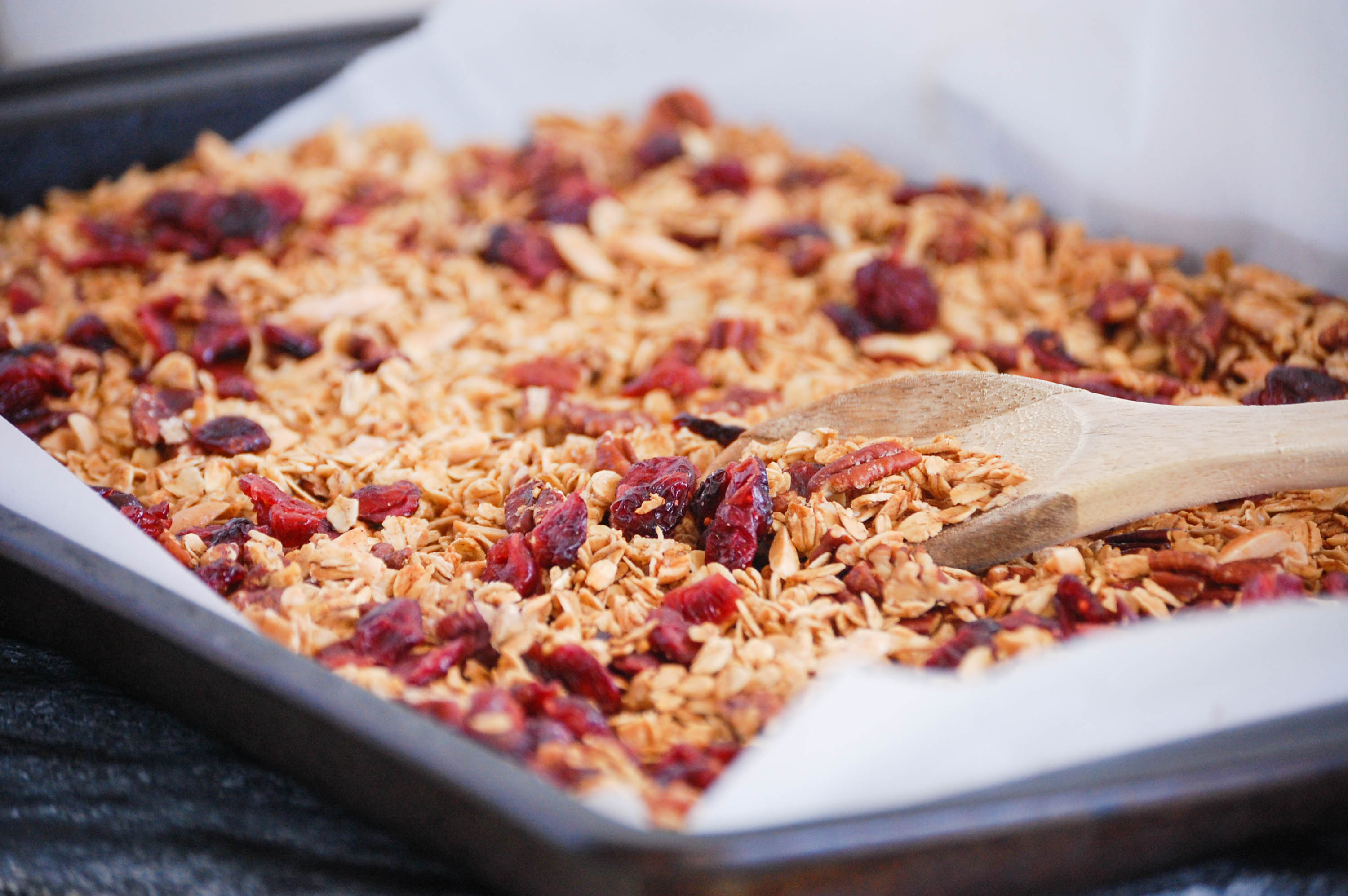 Homemade Maple Pecan Granola by The District Table
