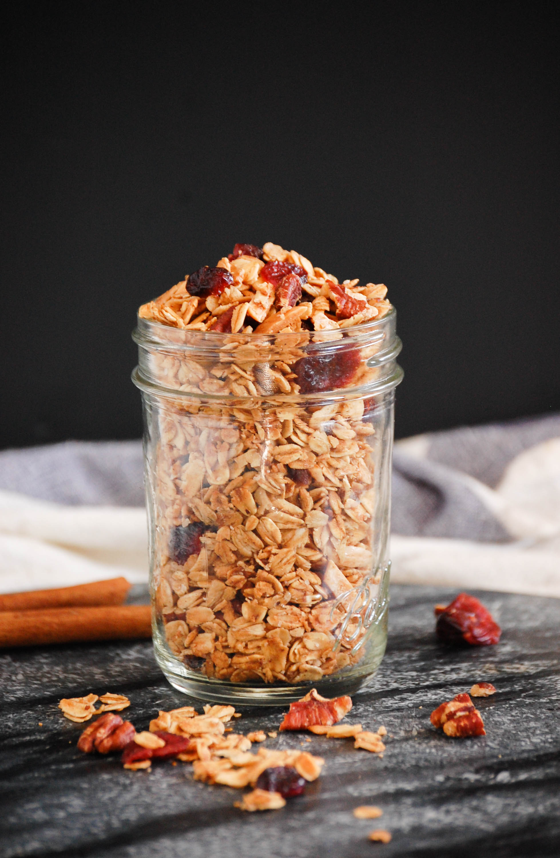 Homemade Maple Pecan Granola by The District Table