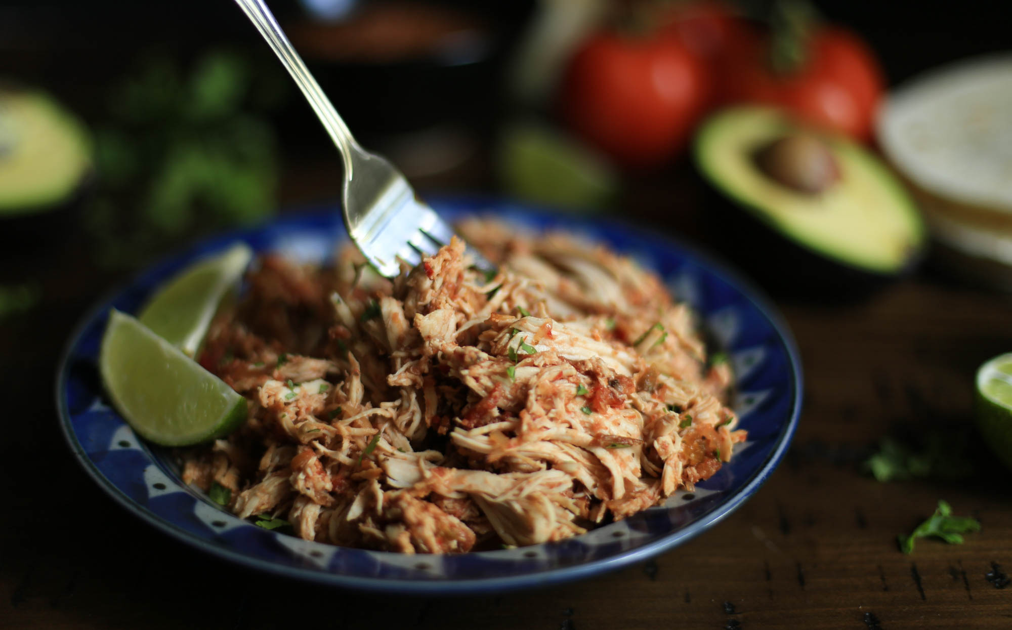 Slow Cooker Salsa Chicken by The District Table