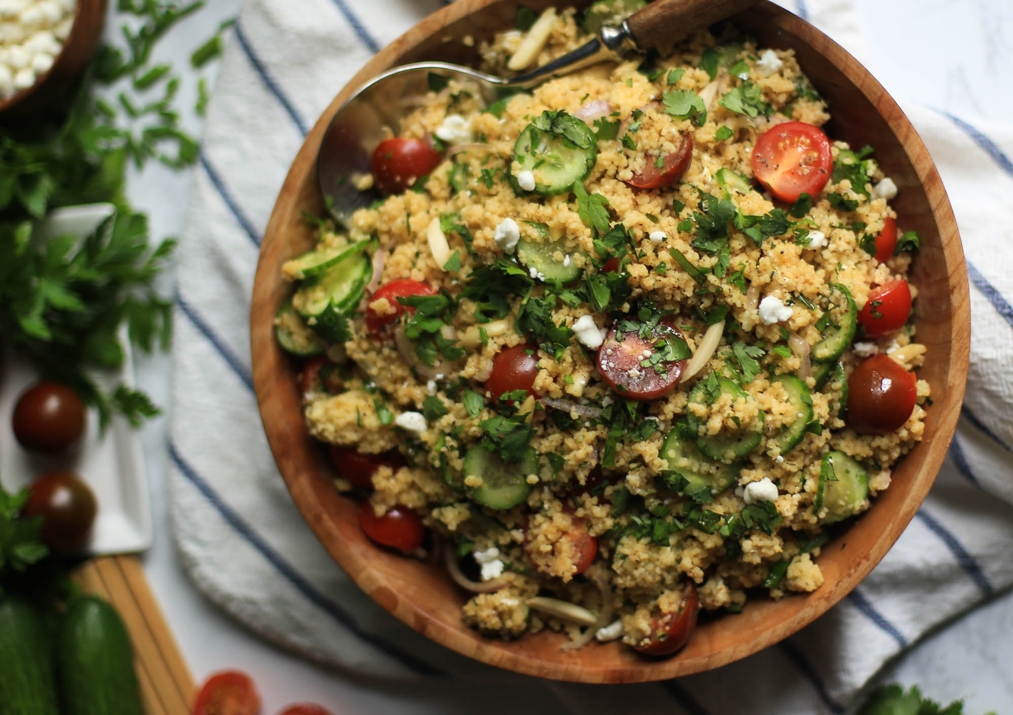 Healthy Summer Couscous Salad by The District Table